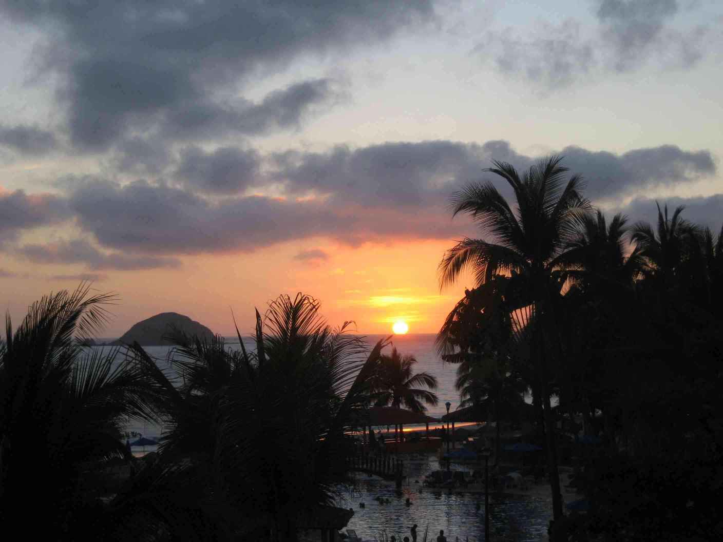 Amara Ixtapa Condo Vacation Rental - Sunset