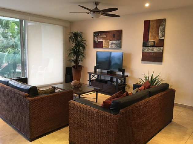 Amara Ixtapa Condo Vacation Rental - Living Area