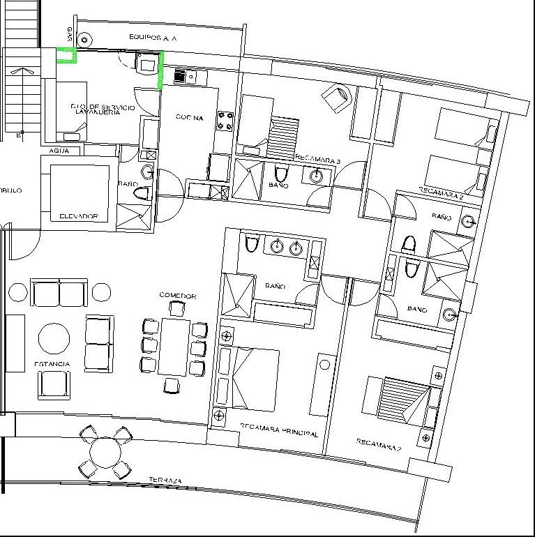 Amara Ixtapa Vacation Condo Rental - Floorplan